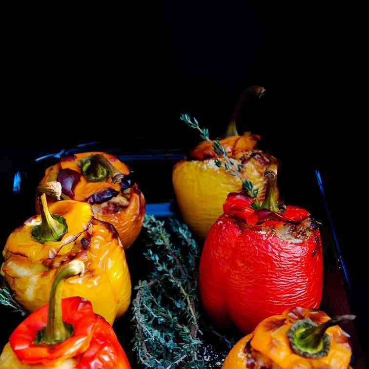 Stuffed bell peppers-