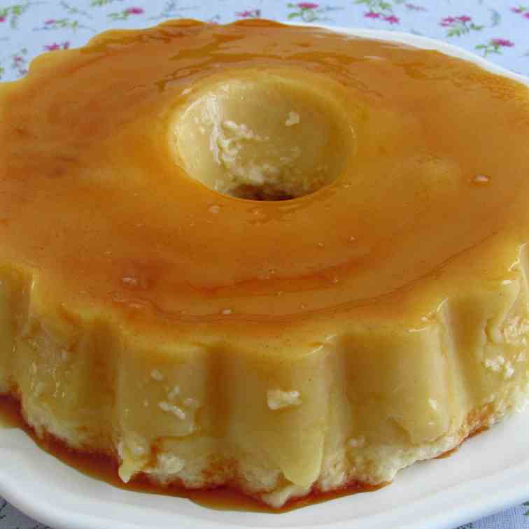 Orange pudding - Food From Portugal