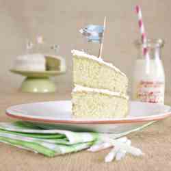 Matcha Vanilla Bean Layer Cake