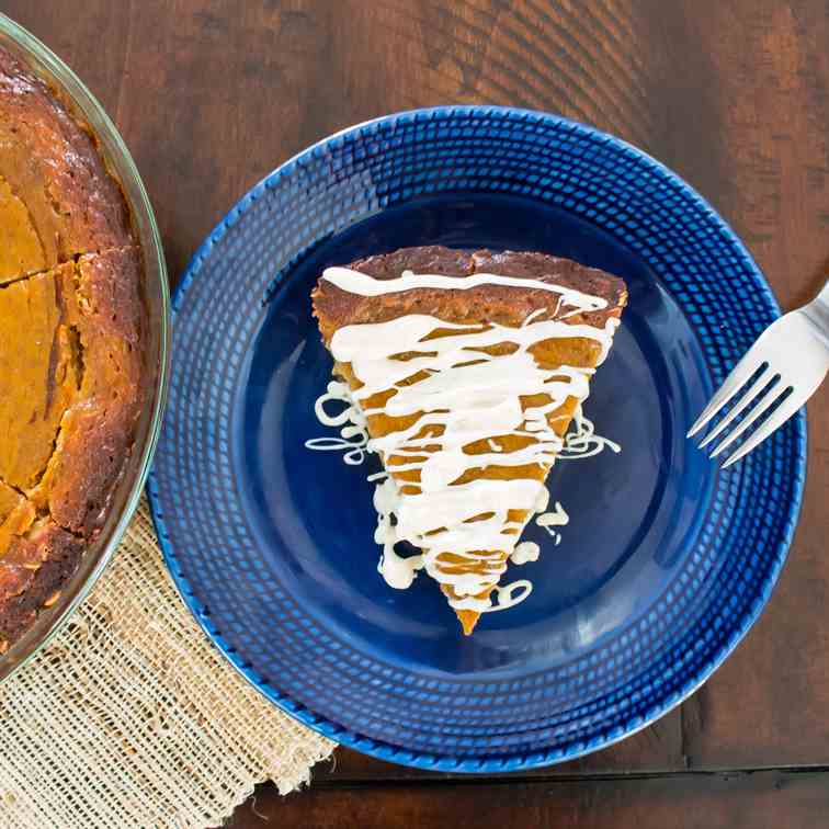Gluten-Free Oatmeal Cookie Pumpkin Pie