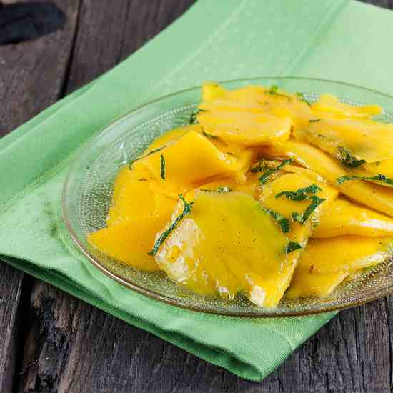 Sugar free mango slices