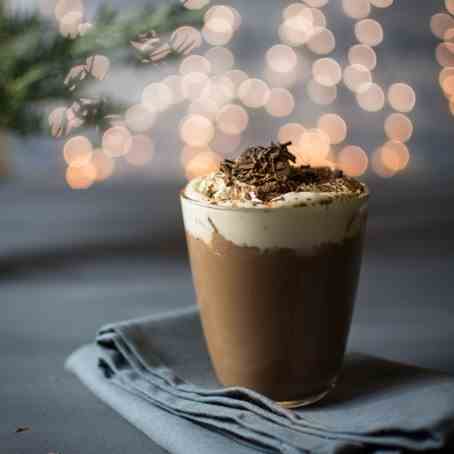 Hot chocolate – thick and delicious