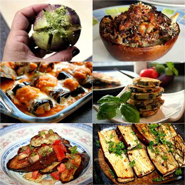22 Summer Recipes with Eggplants
