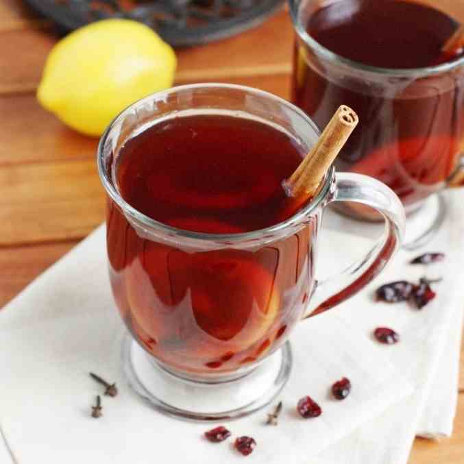 Mulled Cranberry Tea