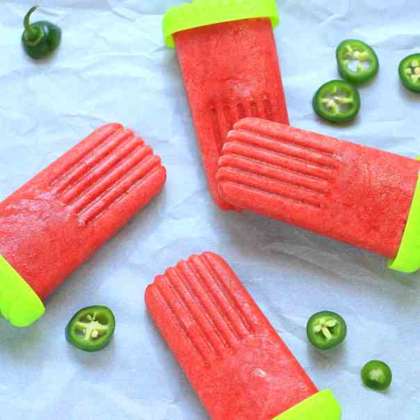 Berry Beer Jalapeno Popsicles