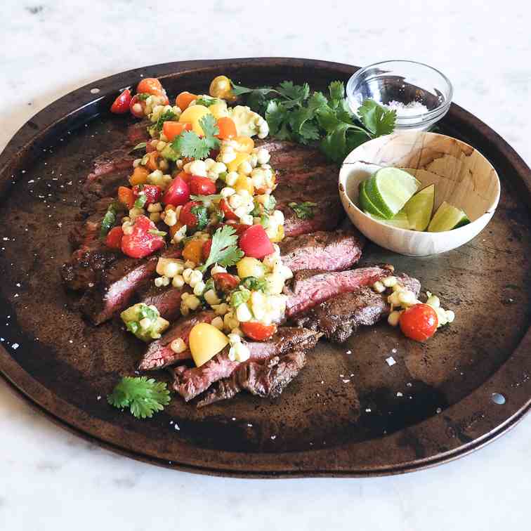 Chile Lime Spice Rubbed Steak 