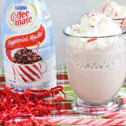 Peppermint Mocha Frozen Hot Chocolate Reci