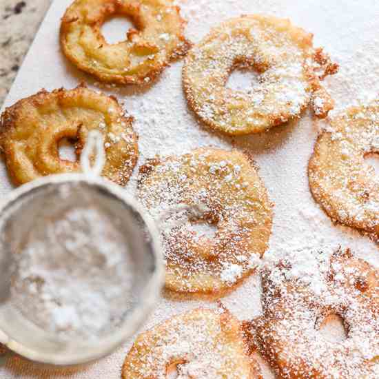 Apple Fritters for Fall
