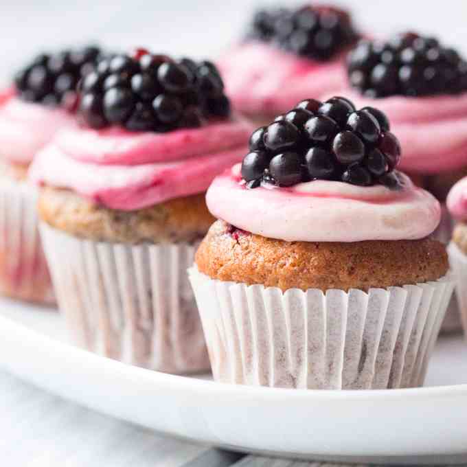 Blackberry Spice Muffins