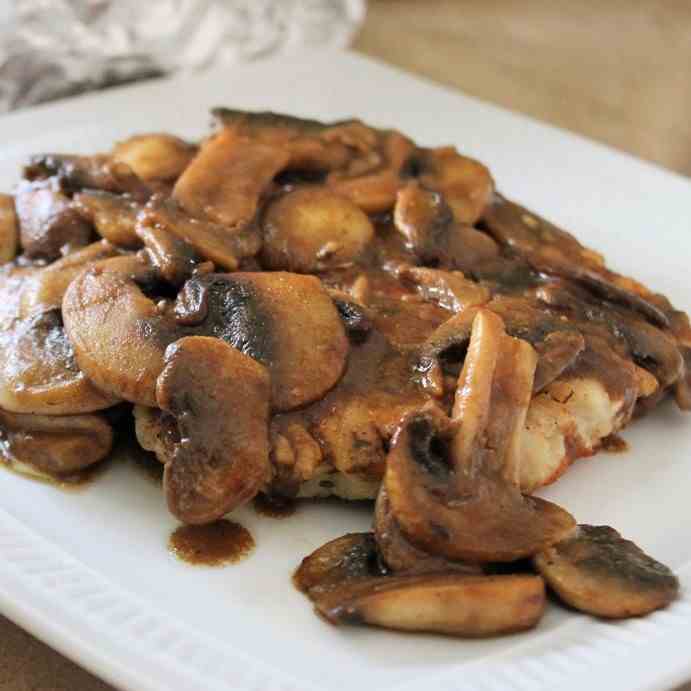 Chicken with Balsamic Mushrooms