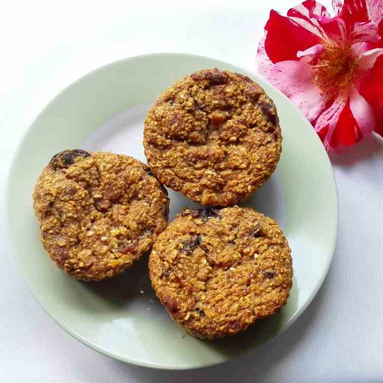 Delicious Vegan Dried Fruit Muffins