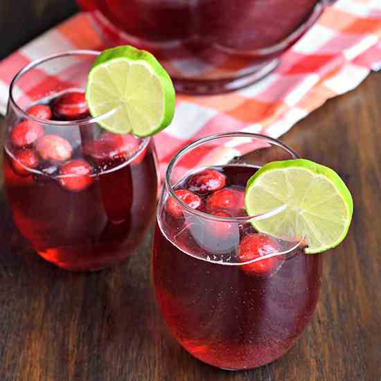Cranberry Ginger Ale Punch