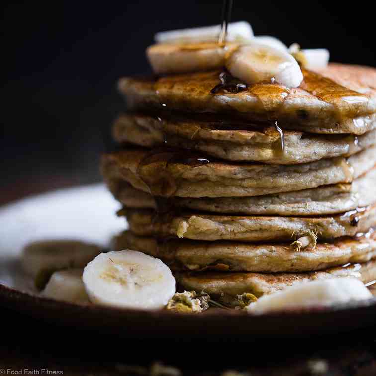 Paleo Banana Pancakes with Coconut Flour