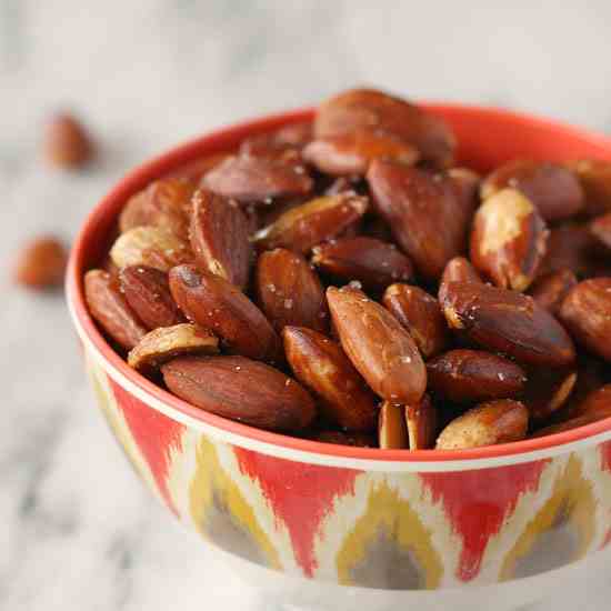 Olive Oil Roasted Almonds