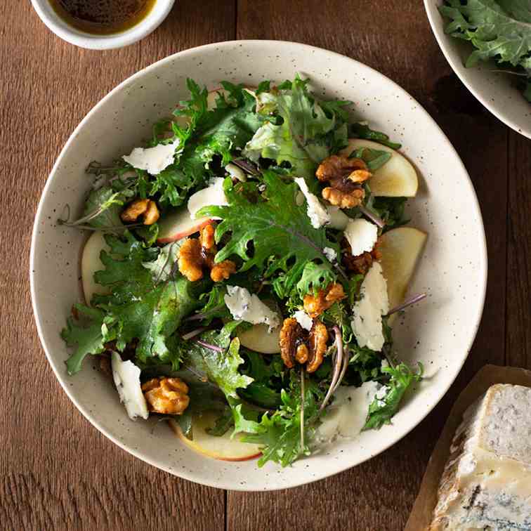 Baby Kale and Apple Salad