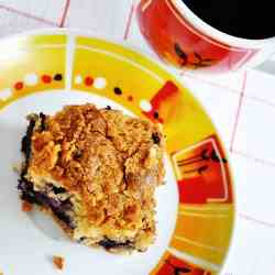 blueberry and cheese coffee cake