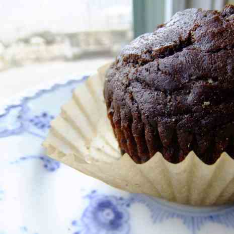 Guilt-free chocolate muffins
