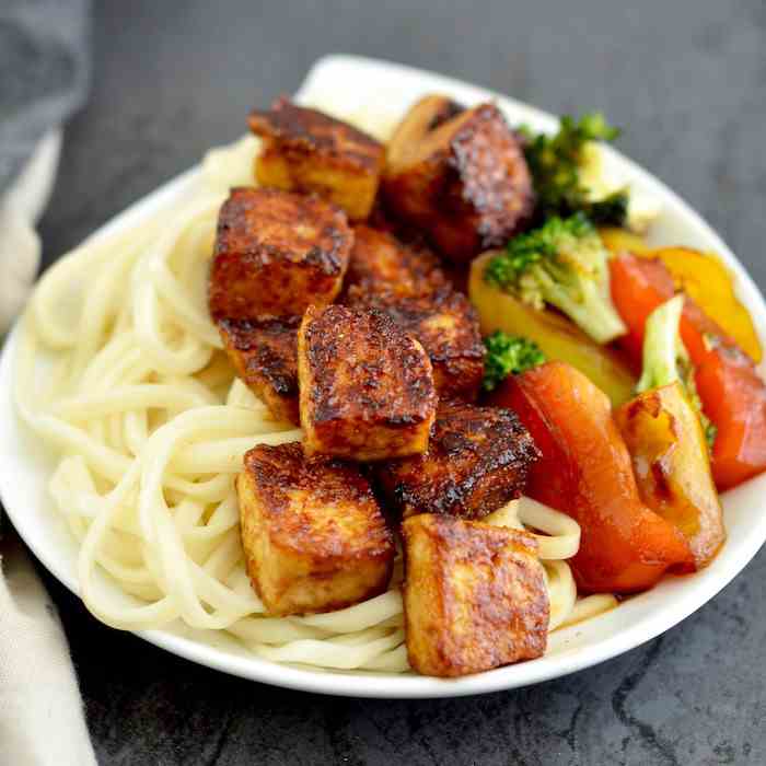 Crispy Hoisin Tofu