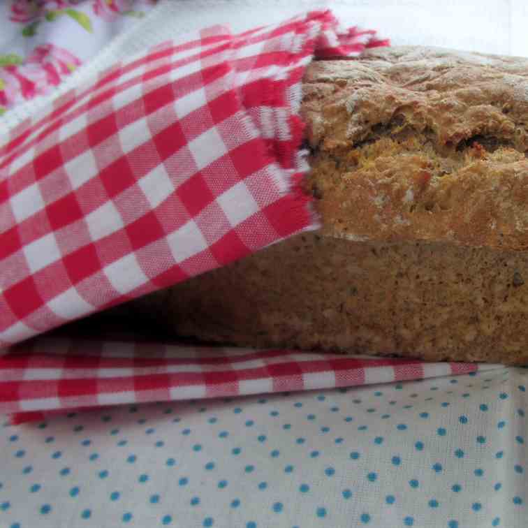 Healthy Apple and Nut Bread