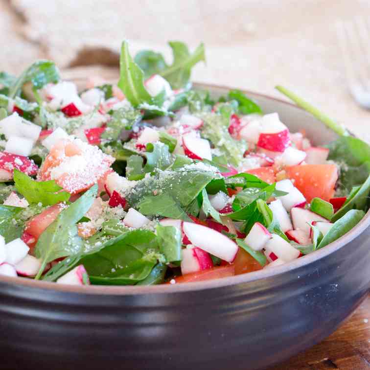 Crunchy Radish Salad