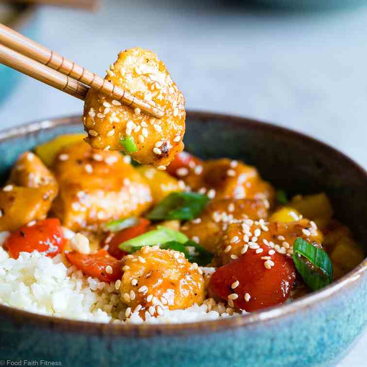 Whole30 Sweet and Sour Chicken