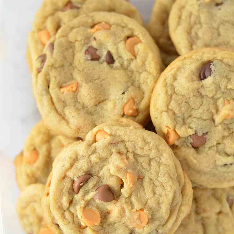 Butterscotch and Chocolate Chip Cookies