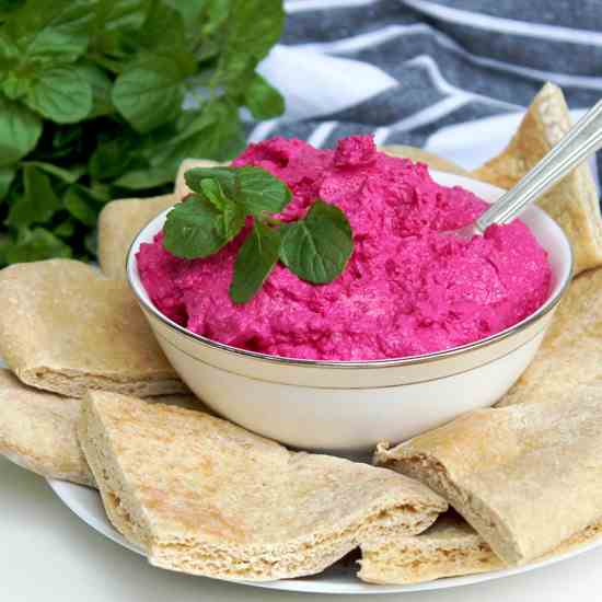red beet labneh