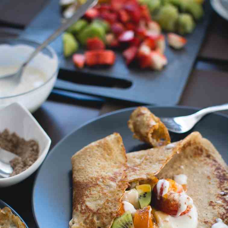 Paleo Fruity Breakfast Pancake