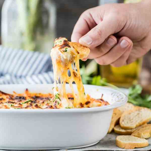 Slow Cooker Queso Fundido