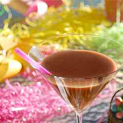 Melted Chocolate Easter Bunny Cocktail