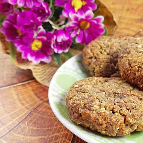 Crispy Flourless Flax Cookies (Vegan And G