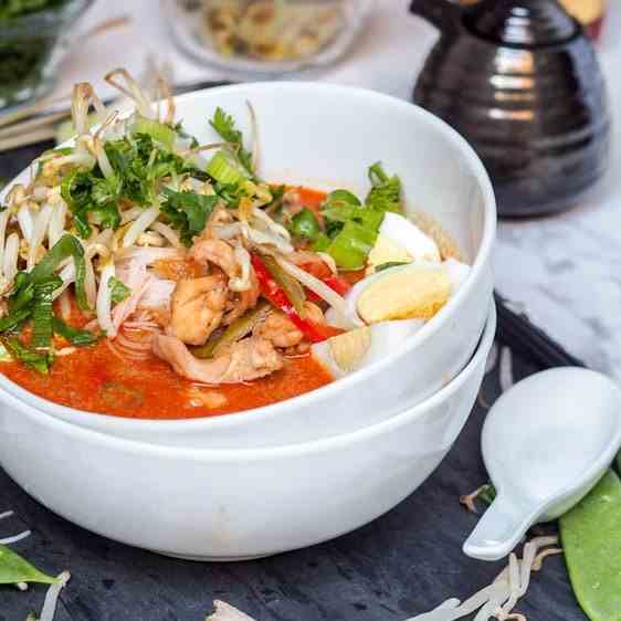 Shrimp Laksa Soup