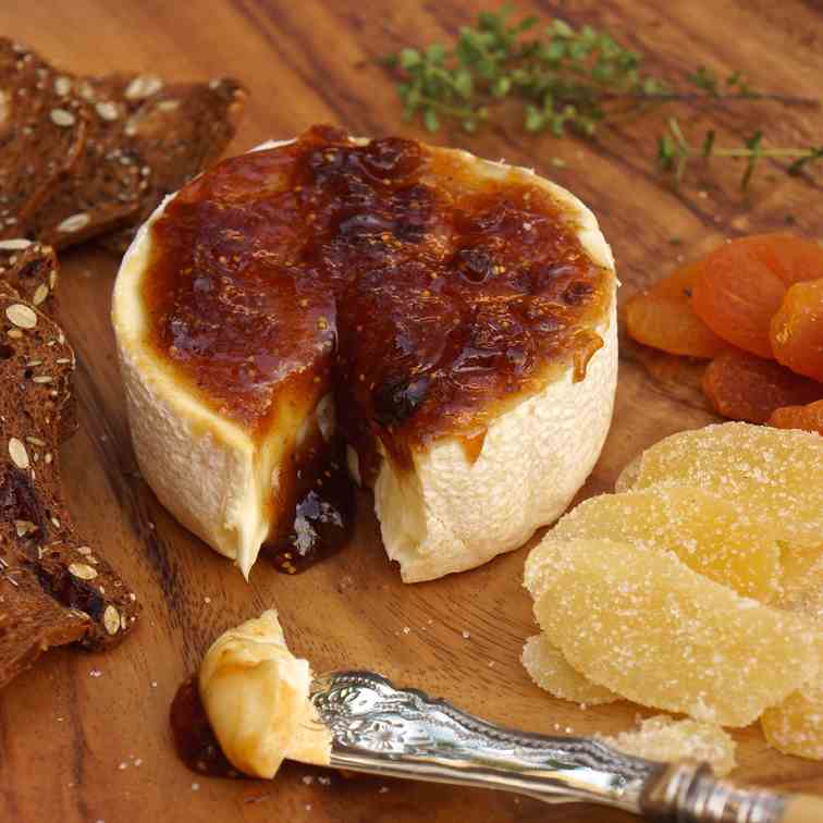 Camembert with Fig Jam