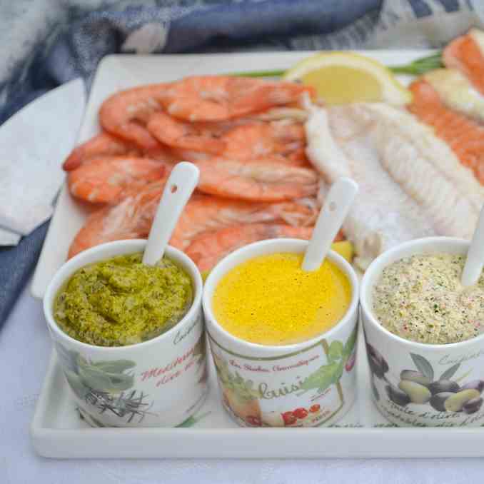 Four simple sauces for fish and seafood