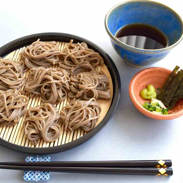 Zaru-soba (Japanese Cold Soba Noodles)