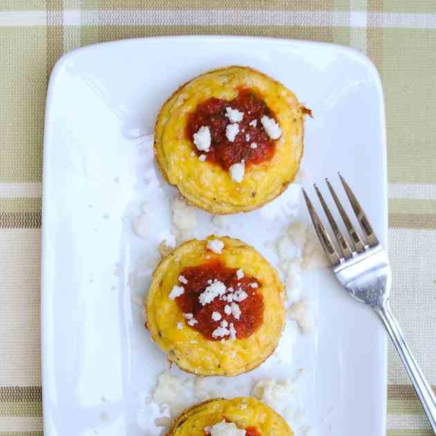 Slender Mexican Hashbrown and Egg Muffins