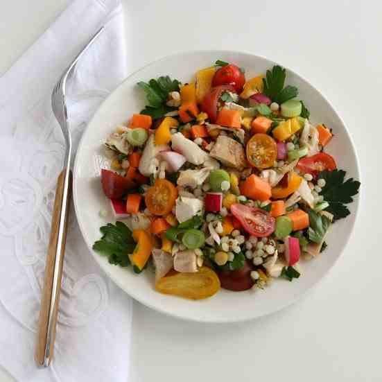 Chicken and Couscous Vegetable Salad