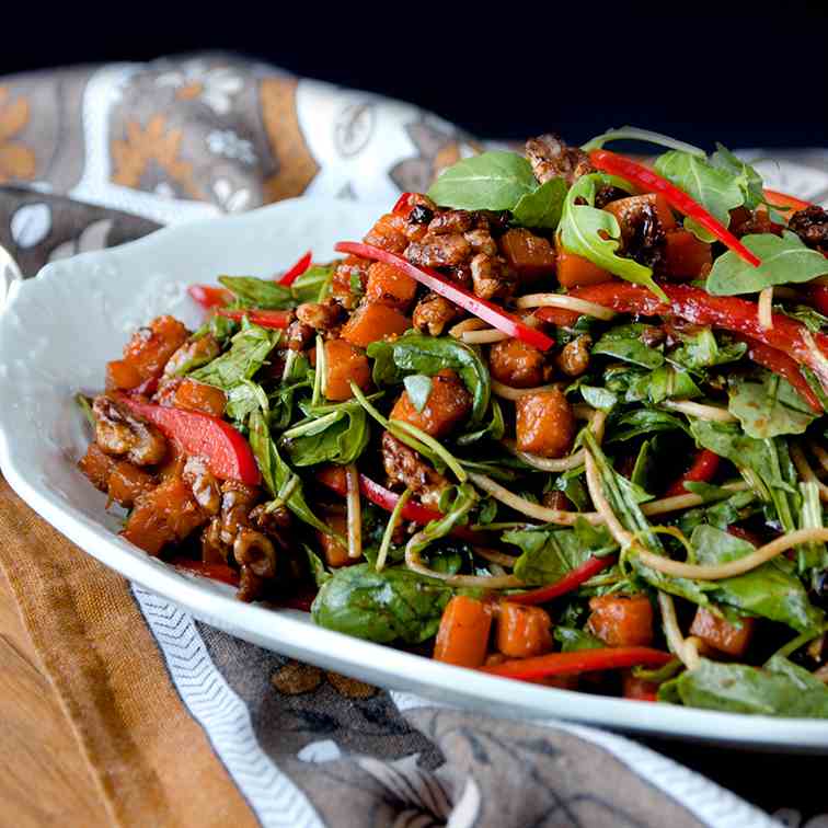 Autumn Asian Noodle Salad