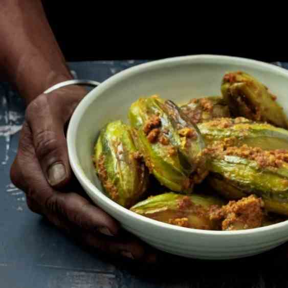 Bengali Stuffed Pointed Gourd