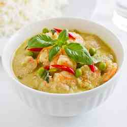 Thai Green Prawns Curry