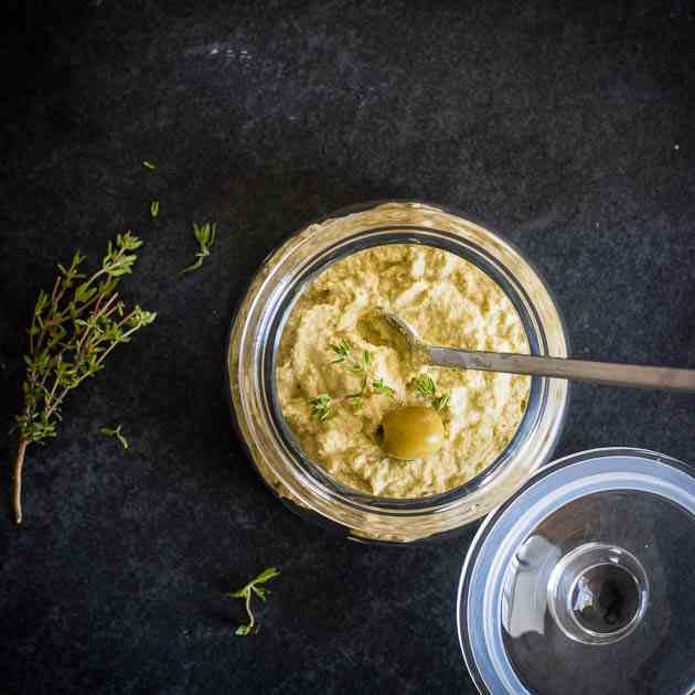 Garlic Oregano Olive Tapenade Recipe