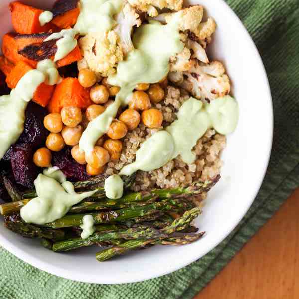 Vegan Quinoa Power Bowls