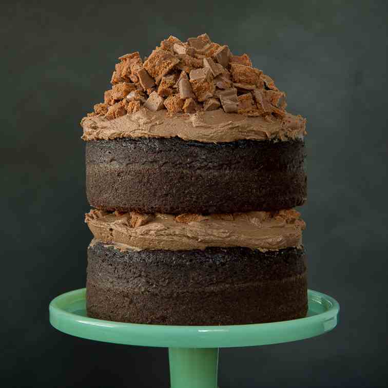 Chocolate Tim Tam Cake With Mexican Chocol