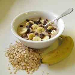 Raw Banana Oatmeal Porridge