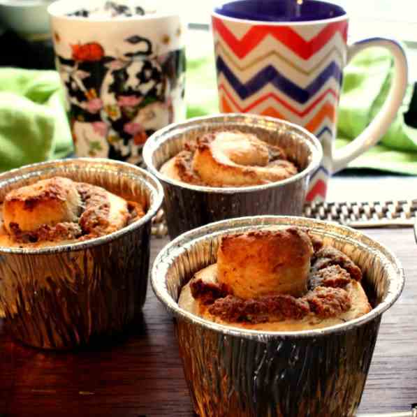 Hazelnut-Cinnamon Muffins