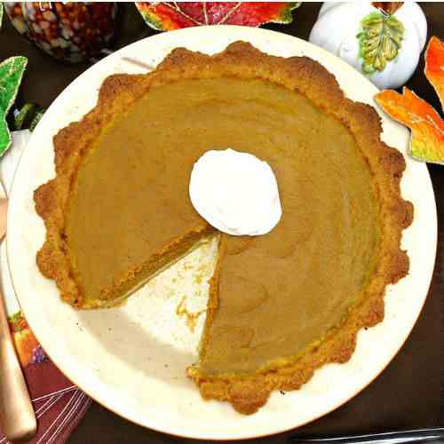 Traditional Paleo Pumpkin Pie