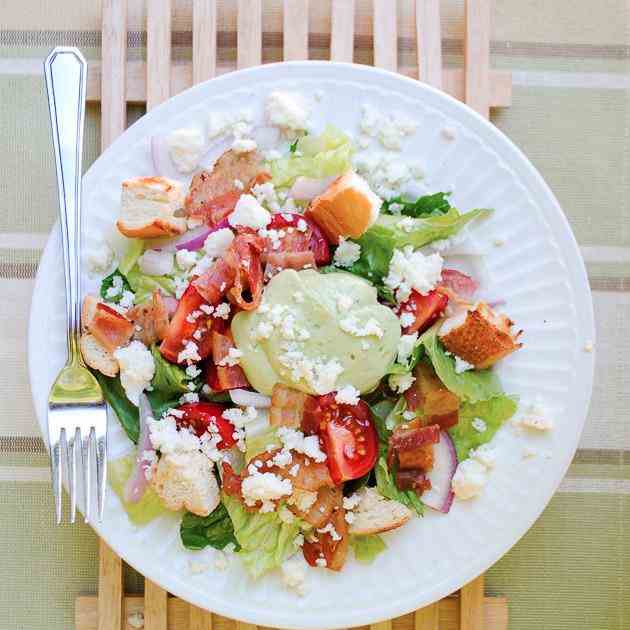 Slender Bacon, Lettuce and Tomato Salad 