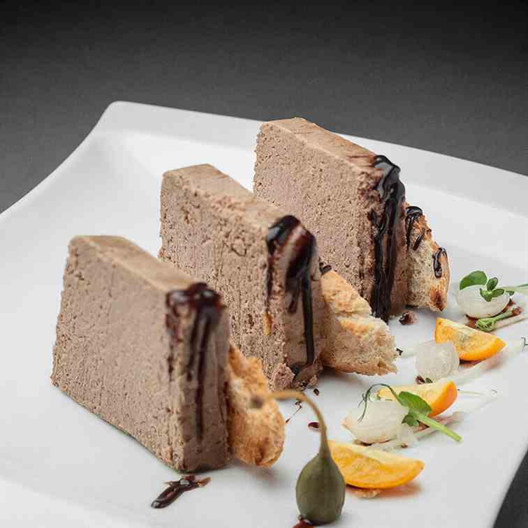 Liver pate with beef brains