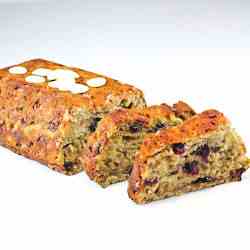 Cranberry & White Chocolate Banana Loaf