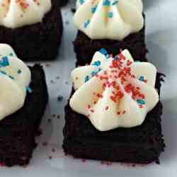 Frosted Brownie Bites